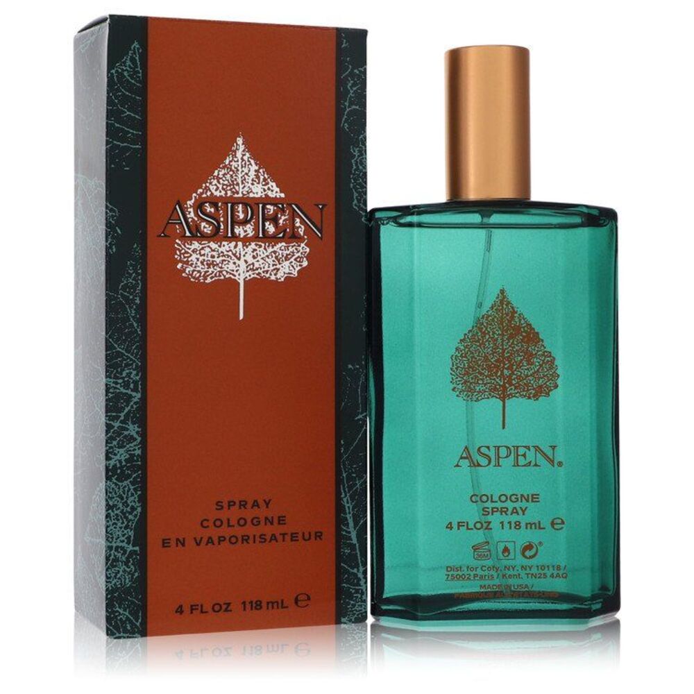 Coty Aspen Cologne Spray 4 fl oz Men Green